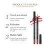 Natural Lip Liner Lipstick Pencils, 12 Colors, Waterproof, Long Lasting, Easy to Apply & Remove, 12 PCS Lip Liner set