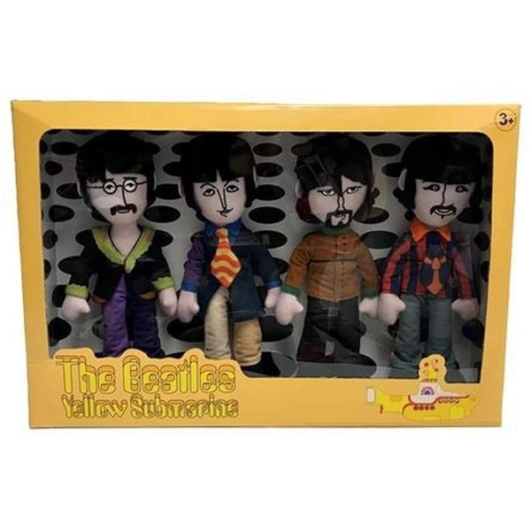 Factory Entertainment The Beatles Yellow Submarine Band Member Plush Box Set 9 inches