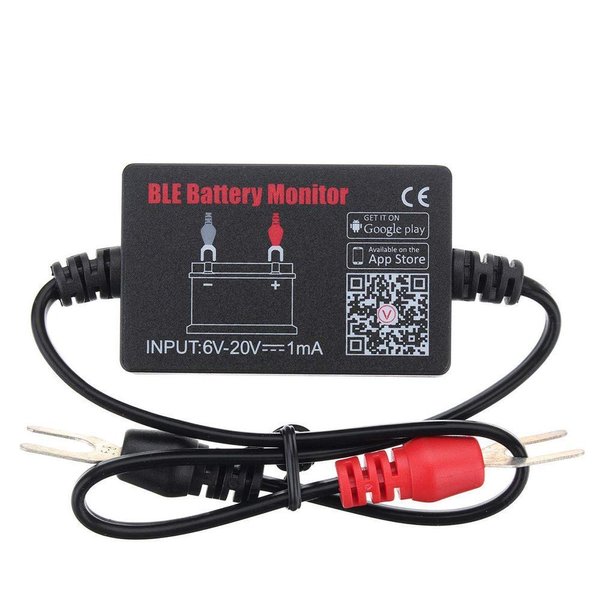 Battery Monitor BM2 BM3 Bluetooth 4.0 Wireless Battery Tester 12V Automotive Battery Load Tester,Automotive Charging and Cranking System Monitor Digital Battery Analyzer for Android & iOS