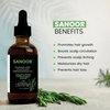 SANOOR® Rosemary Mint, Scalp Hair Growth Oil, Infused Biotin to Encourages Hair Growth | Healthier, Stronger & Long Strands | All Type & Texture | Straight, Waves & Chemically Treated Hairs