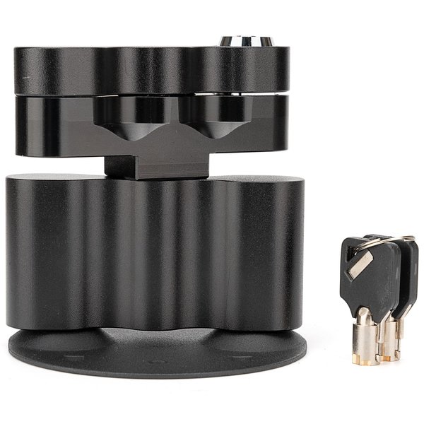 RX-LOX-PM Pack Mount Lock with Keys Compatible with Rotopax Locking Mount LOX-PM Fuel Pack or Storage Box and Water Pack Gas Can Mounts and Fuelpax Standard Pack
