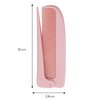 MONIXI Portable antistatic comb mini pocket comb foldable women's small travel foldable fine toothed comb hair styling tool plastic foldable comb for men and women (1#)