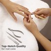 NGHIA Premium Cuticle Nipper - D-05V Jaw 14 (Stainless Steel) - Professional Nail Tools