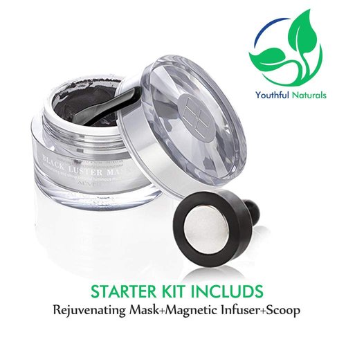 Facial Mask Magnetic Kit, Moisturizing Magnetic Peel Off Face Mask, Anti-Aging Skincare Mineral-Rich Natural Dead Sea Mud Mask Deep Pore Cleaning, for Men and Women(50ml)