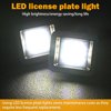 LED License Plate Light Compatible with 2015 2016 2017 2018 2019 2020 F150 Accessories License Plate Lights Assembly Tag Lamp Smoke Lens 6000K White