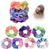 Scrunchies Satin Elastics Hair Ties Cute Bachelorette Soft Scrunchy Hair Bands Hair Styling Accessories Party Favors for Wedding Parties Bridal (Satin Scrunchies)
