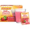 Emergen-C 1000mg Vitamin C Powder, with Antioxidants, B Vitamins and Electrolytes, Vitamin C Supplements for Immune Support, Caffeine Free Fizzy Drink Mix, Strawberry Kiwi Flavor - 30 Count