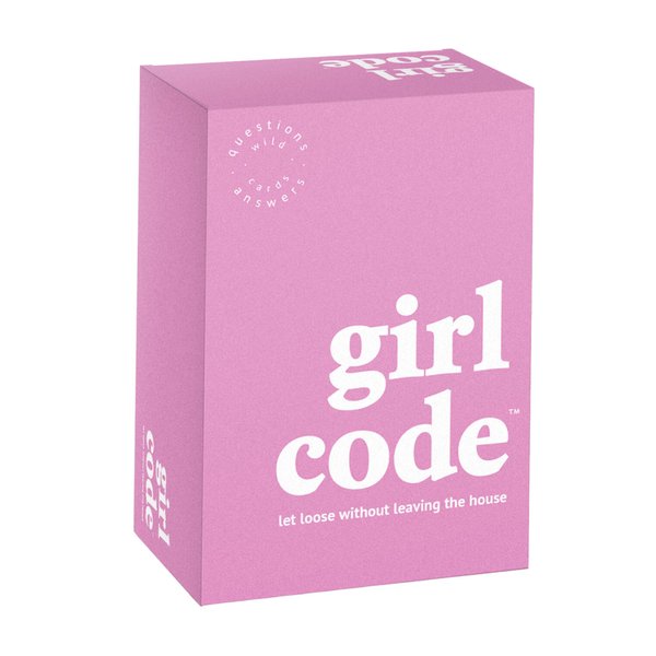 Girl Code Party Game - Hilarious Girls' Night In Entertainment! 350 Cards of Laughter and Revelations, Fun for Adult Game Night, Ages 17+, 2+ Players, 30 Minute Playtime, Made by Fitz Games