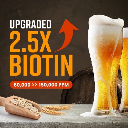 CRAZY SKIN German Beer Shampoo & Hair Conditioner Pack SET | Ready-To-Gift BIOTIN Rich with Beer Yeast for hair loss, Hair Regrowth and Thickening, Biotin shampoo for thinning hair, Sulfate free