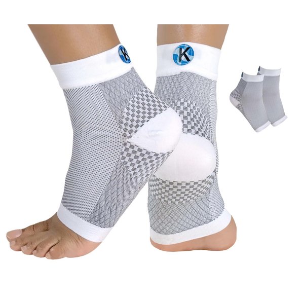 Kinship Comfort Brands Plantar Fasciitis Compression Socks for Men & Women for Neuropathy & Foot Heel Pain Relief, Arch Support, Improves Blood Flow & Reduces Swelling | 1 Pair