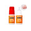 GOLDFINGER Power Speed Nail Glue, Ultra Hold, Precision Tip Nozzle Nail Adhesive, Quick & Fast Set in Seconds, Perfect for Bond & Repair Artificial & Natural Nails (2pcs)