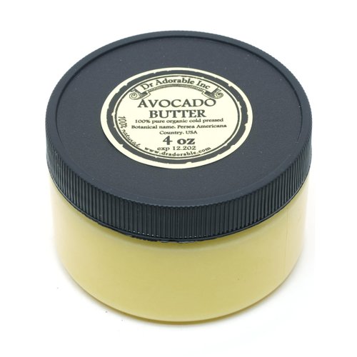 Dr Adorable - 4 oz - Avocado Butter - Refined Pure Natural Organic Raw