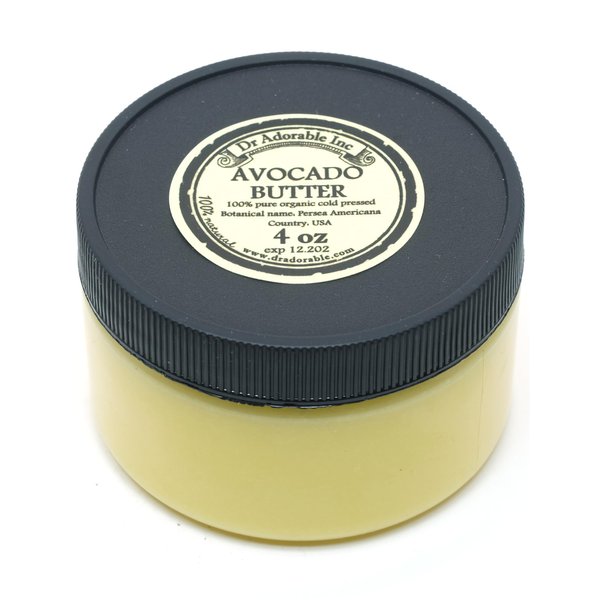 Dr Adorable - 4 oz - Avocado Butter - Refined Pure Natural Organic Raw
