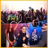 Leitee 5-Piece PVC 80s 90s Party Set: Inflatable Microphones, Boombox, Mobile Phone, Glasses - Disco Birthday Decorations for Teenagers
