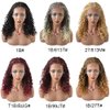 18" Inces Lace Front Box Braided Wigs For BlackWomen Swiss Lace Front Wigs With Baby Hair Micro Syntheic Braid Wigs (#1B/27T Black Mix Blonde)