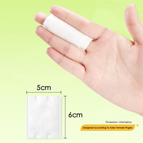 Facial Eye Makeup Remover Cotton Pads, Extra Thick , Square Cotton Puff, Double-Side Save Water, Hypoallergenic, Soft, Lint-Free, 100% Pure Cotton