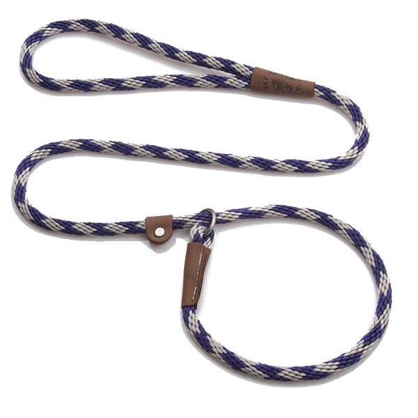 Mendota Slip Lead 1/2" X 6' Diamond - Amethyst - Purple/Silver
