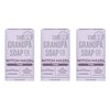 The Grandpa Soap Company Witch Hazel Bar Soap - Tones and Rejuvenates Skin, With Witch Hazel and Lavender, Provides a Relaxing Effect, Vegan, For Face and Body, 4.25 Oz, 3 Pack