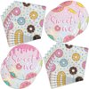 40 Pcs Donut Party Supplies, Donut Plates and Napkins, Donut Party Plates , Napkins for Sweet One Birthday Party Baby Shower Donut Party Decorations