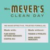 MRS. MEYER'S CLEAN DAY Dryer Sheets, Fabric Softener, Reduces Static, Infused with Essential Oils, Basil, 80 Count