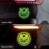 Iprokiu High Intensity Reflective Prince and Princess on Board Sticker for Car Waterproof Baby on Board Car Bumper Window Decal Reflective Safety Sign Kids on Board Car Sticker (Pink)