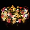 Novelty Place 4Pcs Light Up Flower Crown Headbands - LED Floral Wreath Crown LED Hair Accessories for Girls, Women Wedding, Birthday, Festival Party