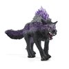 Schleich Eldrador Creatures Mythical Shadow Wolf Action Figure - Featuring Purple Coat and Translucent Back Crystals, Durable Toy for Boys and Girls, Gift for Kids Age 7+