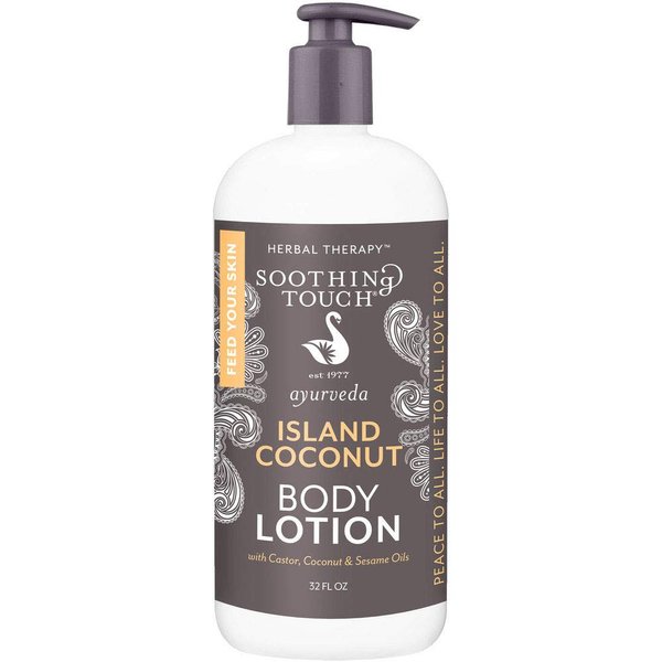Soothing Touch Ayurveda Body Lotion - ISLAND COCONUT / 32 oz. by SOOTHING TOUCH