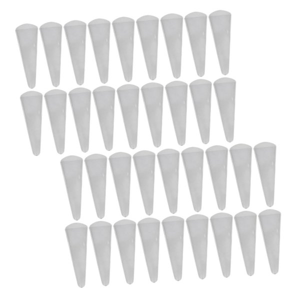 PRETYZOOM 50pcs Kitchen Scissors Set Scissor Covers Protective Covers for Scissors Barber Scissors Barber Clippers Scissors Sleeve Scissors Protective Cover Embroidered Protector Blade Pvc
