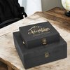Personalized Wooden Keepsake Box - Custom Engraved Memory Box for Travel Souvenirs, Photos, Letters, Wedding Gifts, Anniversary Gifts, Valentine's day, Adventure Keepsake Box for Travelers and Couples