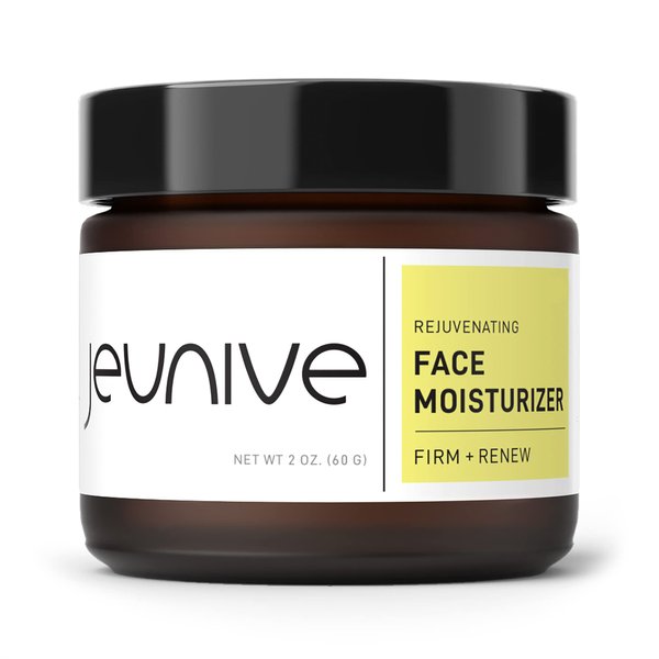 Jeunive Rejuvenating Triple Power Hydration Face Moisturizer Cream | Anti-Aging Hyaluronic Acid, Aloe Vera, Vitamins to Firm, Plump and Even Skin Tone - Result Driven Formula | 2 oz (57g)