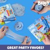 Bluey SlimySand Party Pack, 6-Pack, Blue Raspberry Scented, Reuseable Play Sand, Sensory Sand Bags, Bluey Party Favors, Bluey Toys, Toddler Activities, Bluey Birthday Party Supplies, Toys & Games