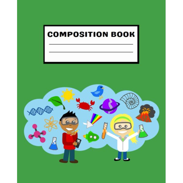 Composition Notebook: Wide Ruled Paper Notebook Journal | Science Is Fun | Blank Wide Lined Workbook for Girls Boys Kids Students (Composition Books)