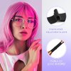 Ranjaner 2pcs Elastic band for Wigs Black Adjustable Nonslip Wig Elastic Bands, Glueless Wig Elastic Straps Accessories for Sewing Making Wigs