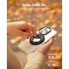 andobil Newest Magnetic Phone Grip for MagSafe [Sability Max] Strong Magnetic Phone Ring Holder Compatible with MagSafe Accessories, iPhone 16 Plus 15 14 13, Pro, Pro Max, Mini, Silicone, Black