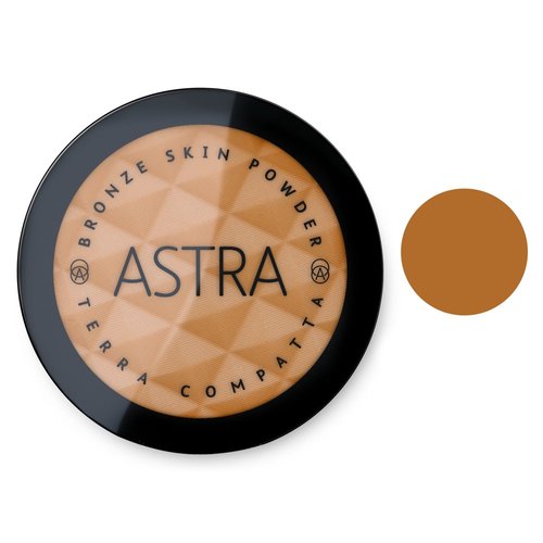 Astra Bronze Skin Powder Compact Powder Tanning Effect Color n. 11 Terra Bruciata – 1 unit, Made in Italy