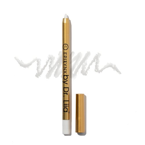 EPILYNX by Dr. Liia Long Lasting Glide-On Gel Eyeliner Pencil | Gluten-Free, Hypoallergenic, Vegan | 1.2ml | Moonlight White Shimmer