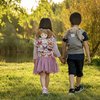 HappyVk Baby Doll Carrier Toy Doll Carrier Front Back for little girls Doll Accessories Butterfly