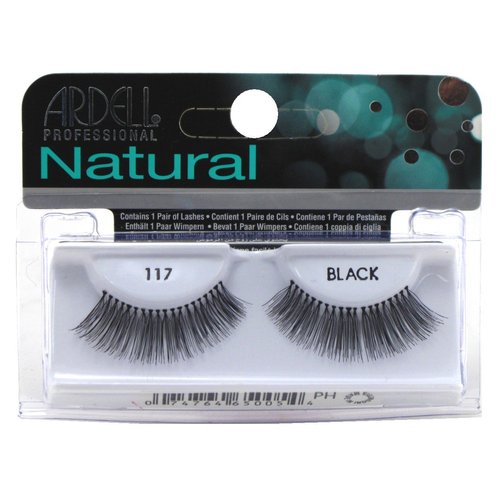 Ardell Natural Lashes #117 Black (6 Pack)
