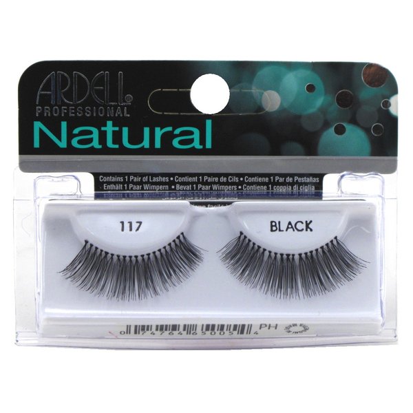Ardell Natural Lashes #117 Black (6 Pack)