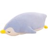 Emperor Penguin Stuffed Animals Cute Penguin Plush Doll Toys for Kids Plushies Penguin Stuffed Hugging Pillow Penguin Plush Throw Pillow Gift for Kids or Lovers (Blue, Small Penguin - 13.8 inch)