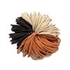 100 Pcs 4cm Elastics Hair Ties No Damage Small Bulk Hair Band, Medium Hold Ponytail Holders for Women and Girls