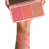 KimChi Chic Beauty Cheeky 3Some Blush Trio, Blush Makeup Palette with 3 Colors, Use Individually or Blend All Shades for Custom Look, 03 Bonita Señorita, 0.47 oz