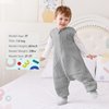 HOMEAL Toddler Sleeping Sack with Legs, Baby Sleep Sack 2t, Weight Sleep Sack 3t, 1.0 TOG Baby Sleeping Bag, Sleep Sacks Wearable Blankets for Kids