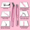 PRO DIY Lash Extension Tools Kit Lash Clusters Tools Lash Bond and Seal Lash Overnighter Cluster Lash Tweezer for Beginner DIY Lashes at Home (DIY Lash Tools)