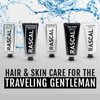 Rascal World Traveler Toiletry Set - Premium Men's Grooming & Travel Size Toiletries, Travel Toiletry Kit, TSA-Approved, Includes Face Cleanser, Scrub, Moisturizer, Shampoo, Conditioner - 1.7 Oz Each
