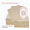 200 Eco Friendly Recycled Bar Biodegradable Napkins 5x5in Beverage Compostable