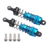 2Pcs ShareGoo Metal Shock Absorber Damper Suspension Upgrade Parts Compatible with WLtoys 144001 1/14 RC Car Buggy