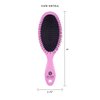 Cricket Splash Detangling Hair Brush for Wet, Dry Hair Detangler Shower Brush for All Hair Types, Perfectly Pink