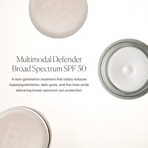 U Beauty Multimodal Defender SPF 30 - Mineral Zinc Oxide Facial Sunscreen for Broad Spectrum Protection Against UVA/UVB, with Vitamin C + E, Reduce & Prevent Dark Spots & Sun Damage - 1.7 fl oz